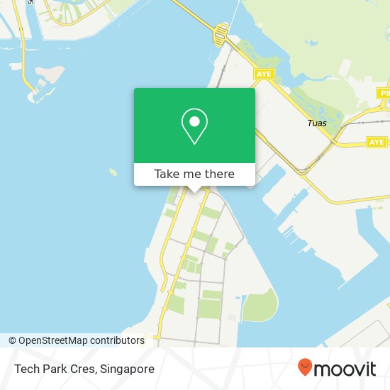 Tech Park Cres map