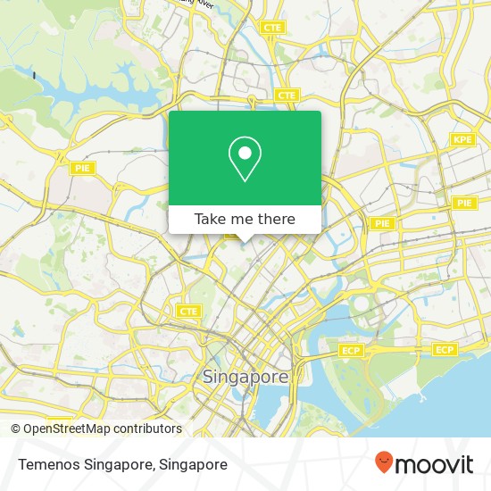 Temenos Singapore map