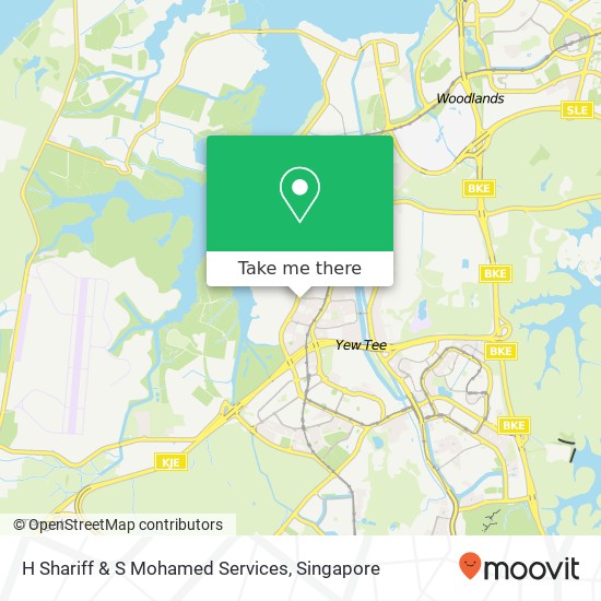 H Shariff & S Mohamed Services map