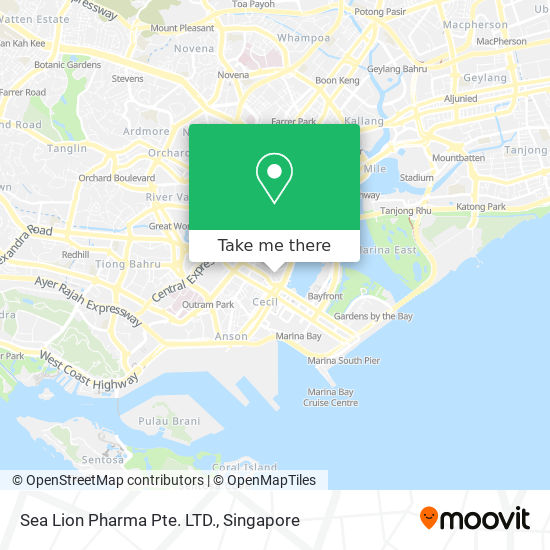 Sea Lion Pharma Pte. LTD. map