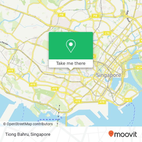 Tiong Bahru map