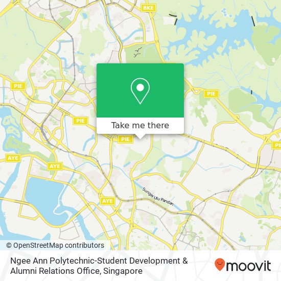 Ngee Ann Polytechnic-Student Development & Alumni Relations Office地图