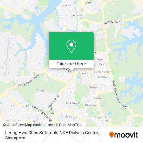Leong Hwa Chan Si Temple NKF Dialysis Centre map