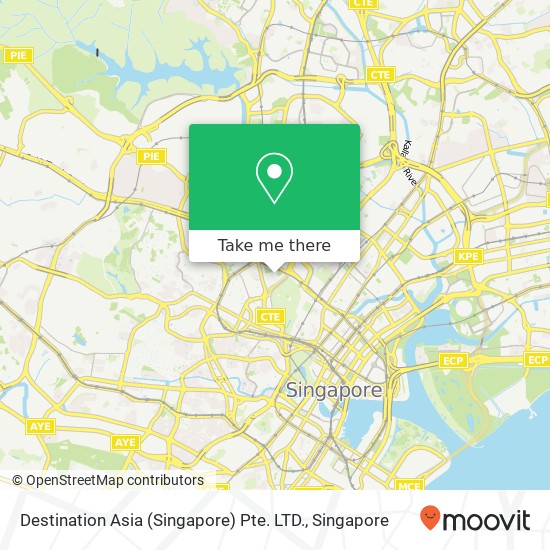 Destination Asia (Singapore) Pte. LTD. map