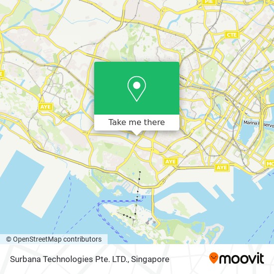 Surbana Technologies Pte. LTD. map