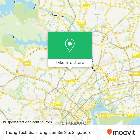 Thong Teck Sian Tong Lian Sin Sia map