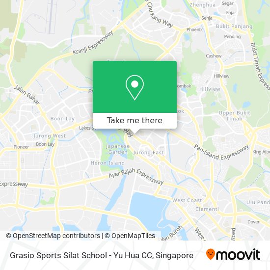 Grasio Sports Silat School - Yu Hua CC地图
