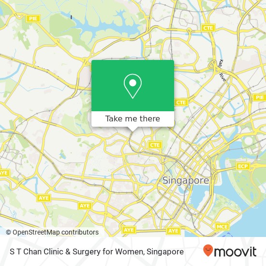 S T Chan Clinic & Surgery for Women map