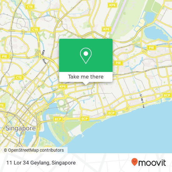 11 Lor 34 Geylang map