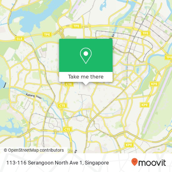 113-116 Serangoon North Ave 1地图