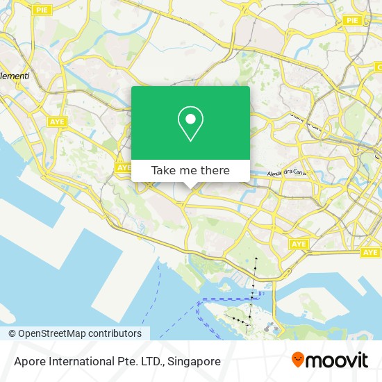 Apore International Pte. LTD. map