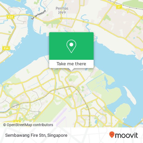 Sembawang Fire Stn map
