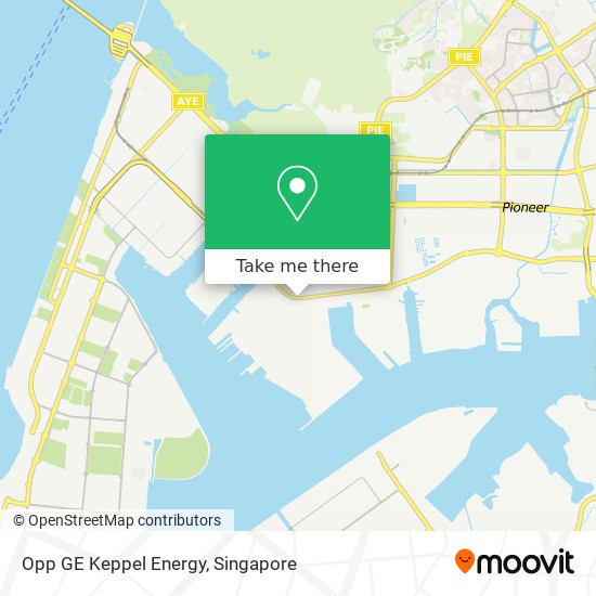 Opp GE Keppel Energy map