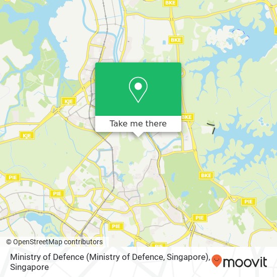 Ministry of Defence (Ministry of Defence, Singapore)地图