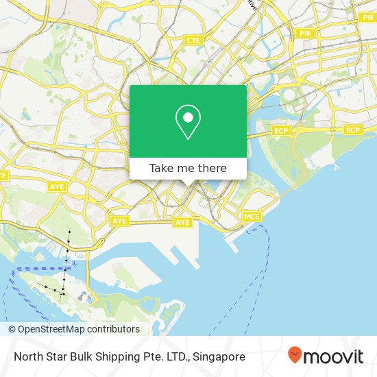 North Star Bulk Shipping Pte. LTD. map