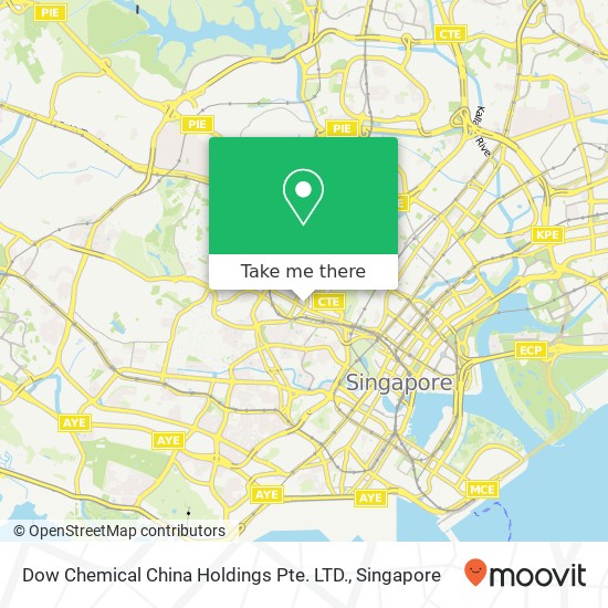 Dow Chemical China Holdings Pte. LTD. map