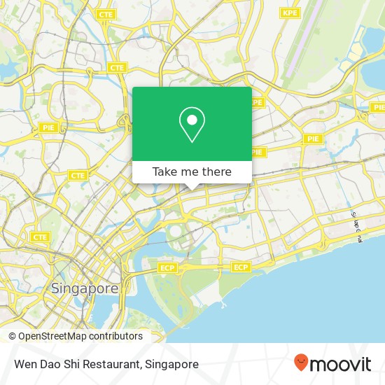 Wen Dao Shi Restaurant map