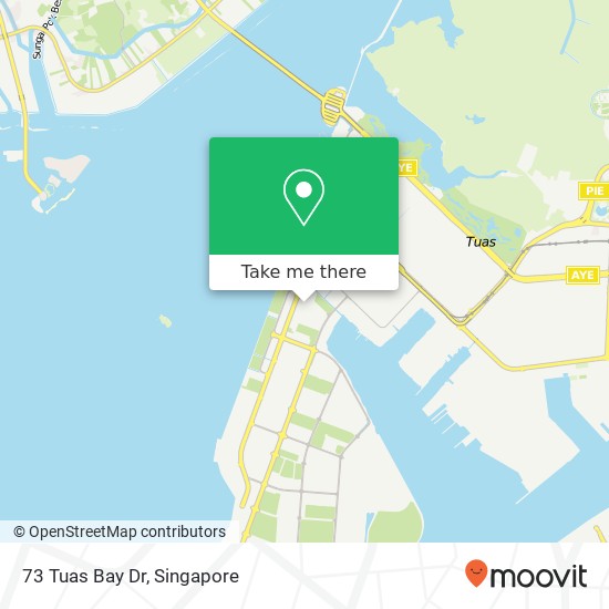 73 Tuas Bay Dr map