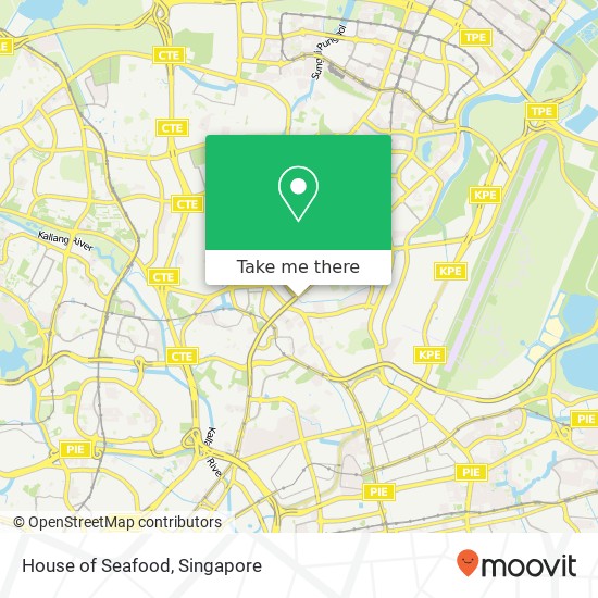 House of Seafood map