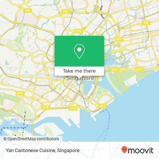 Yan Cantonese Cuisine map