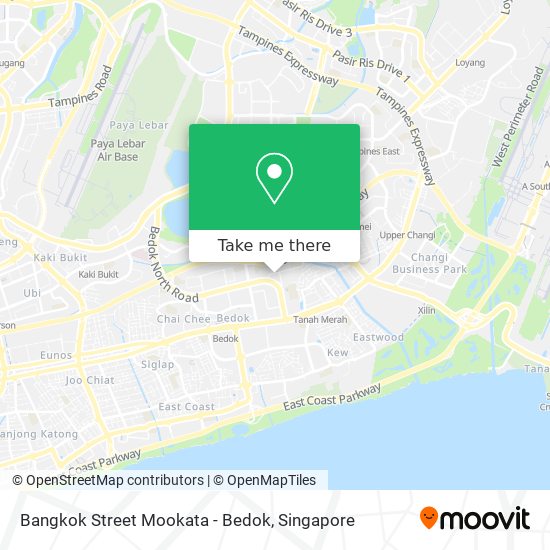 Bangkok Street Mookata - Bedok map
