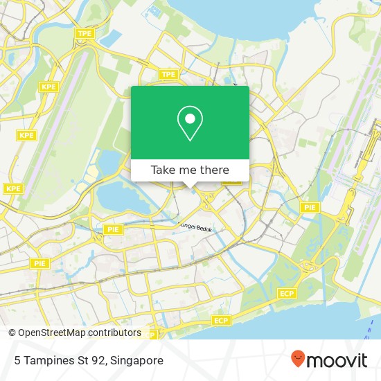 5 Tampines St 92 map