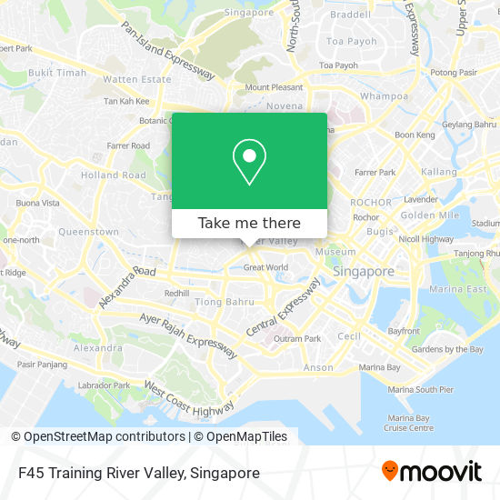 F45 Training River Valley地图