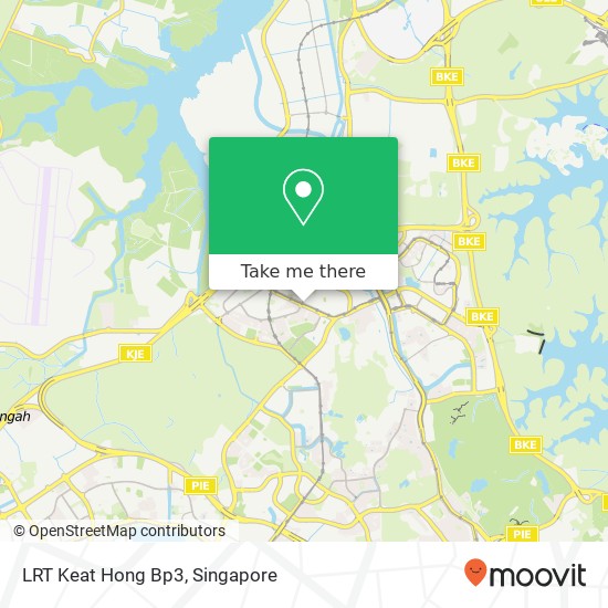 LRT Keat Hong Bp3地图