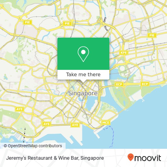 Jeremy's Restaurant & Wine Bar map