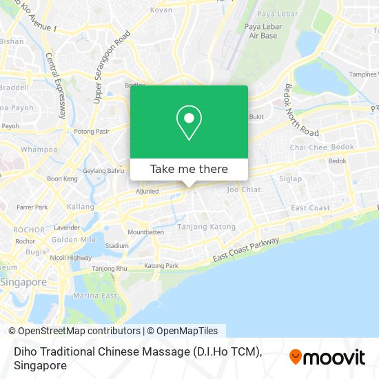 Diho Traditional Chinese Massage (D.I.Ho TCM) map
