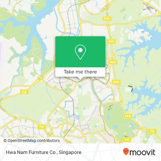 Hwa Nam Furniture Co. map