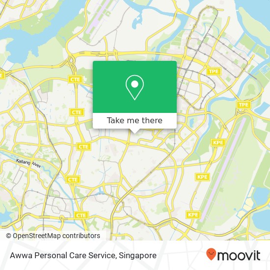 Awwa Personal Care Service map