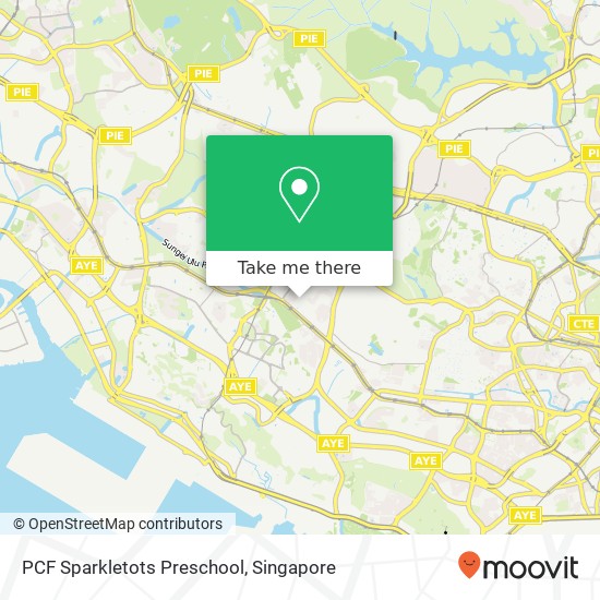 PCF Sparkletots Preschool map