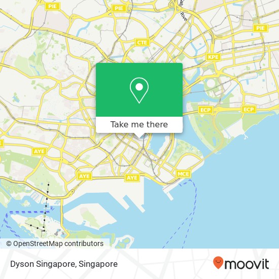 Dyson Singapore地图