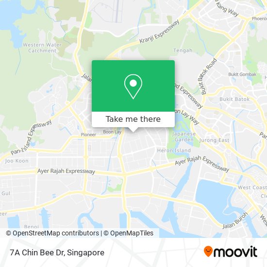 7A Chin Bee Dr map