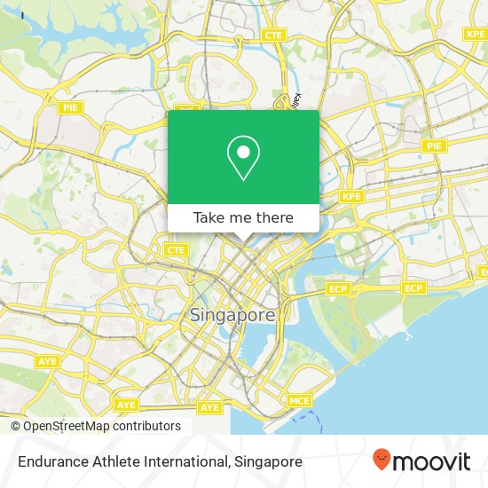 Endurance Athlete International map