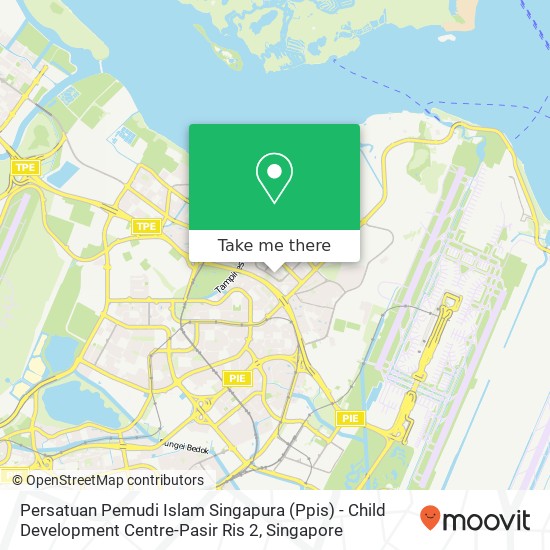 Persatuan Pemudi Islam Singapura (Ppis) - Child Development Centre-Pasir Ris 2地图