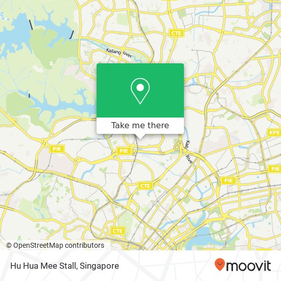 Hu Hua Mee Stall map