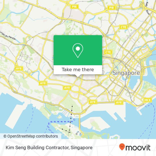 Kim Seng Building Contractor map