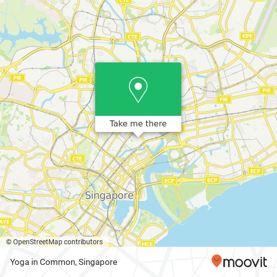 Yoga in Common map