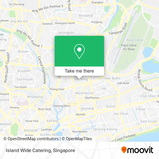 Island Wide Catering地图