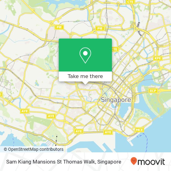Sam Kiang Mansions St Thomas Walk地图