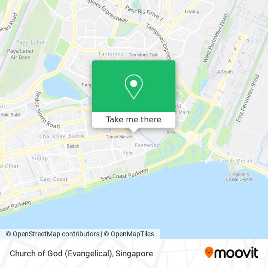 Church of God (Evangelical) map