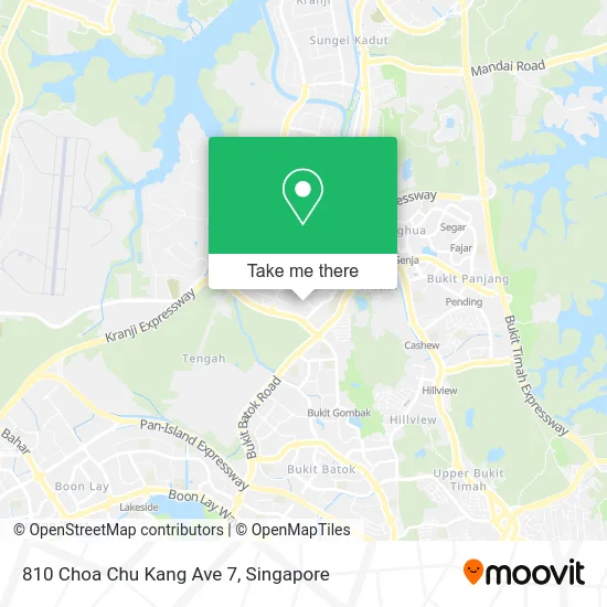 810 Choa Chu Kang Ave 7 map