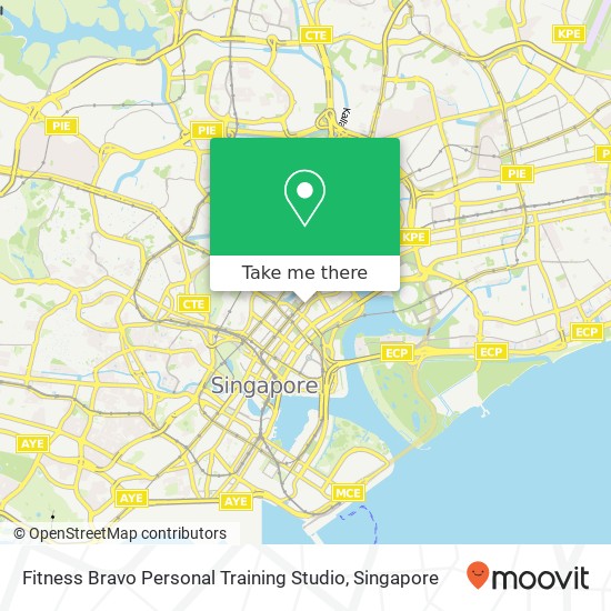 Fitness Bravo Personal Training Studio map
