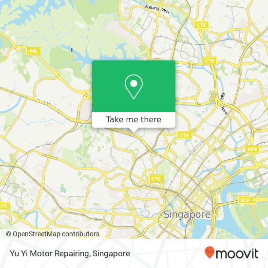 Yu Yi Motor Repairing map