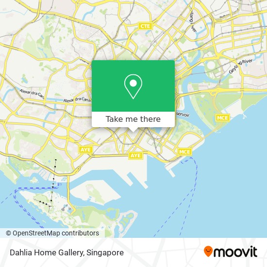 Dahlia Home Gallery map