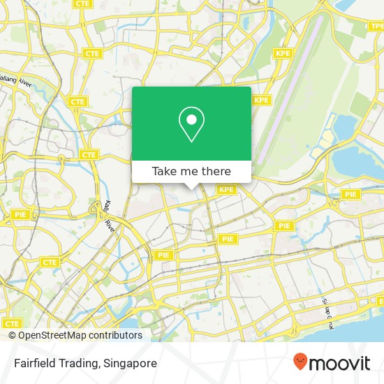 Fairfield Trading map