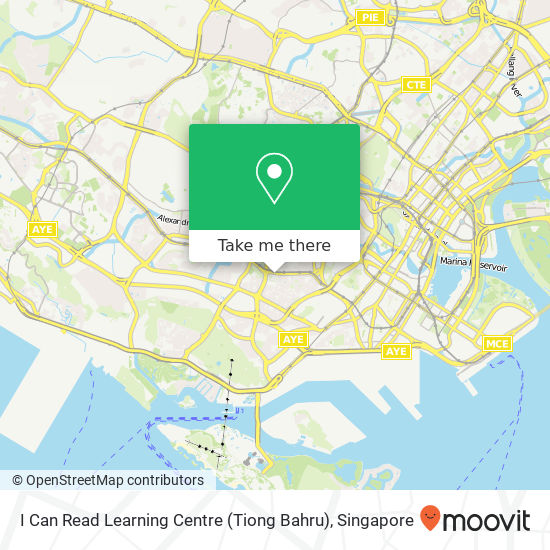 I Can Read Learning Centre (Tiong Bahru)地图