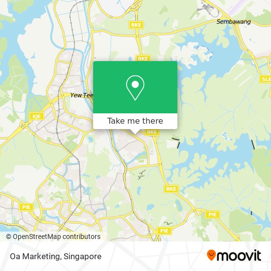 Oa Marketing map
